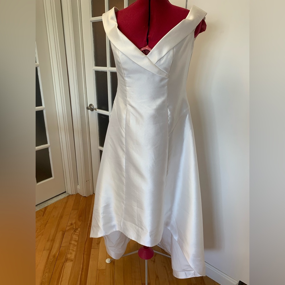 White Cocktail/Wedding Dress